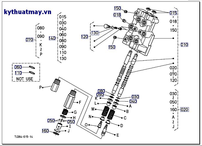 Van điều khiển ( những bộ phận cấu thành) <=T13128